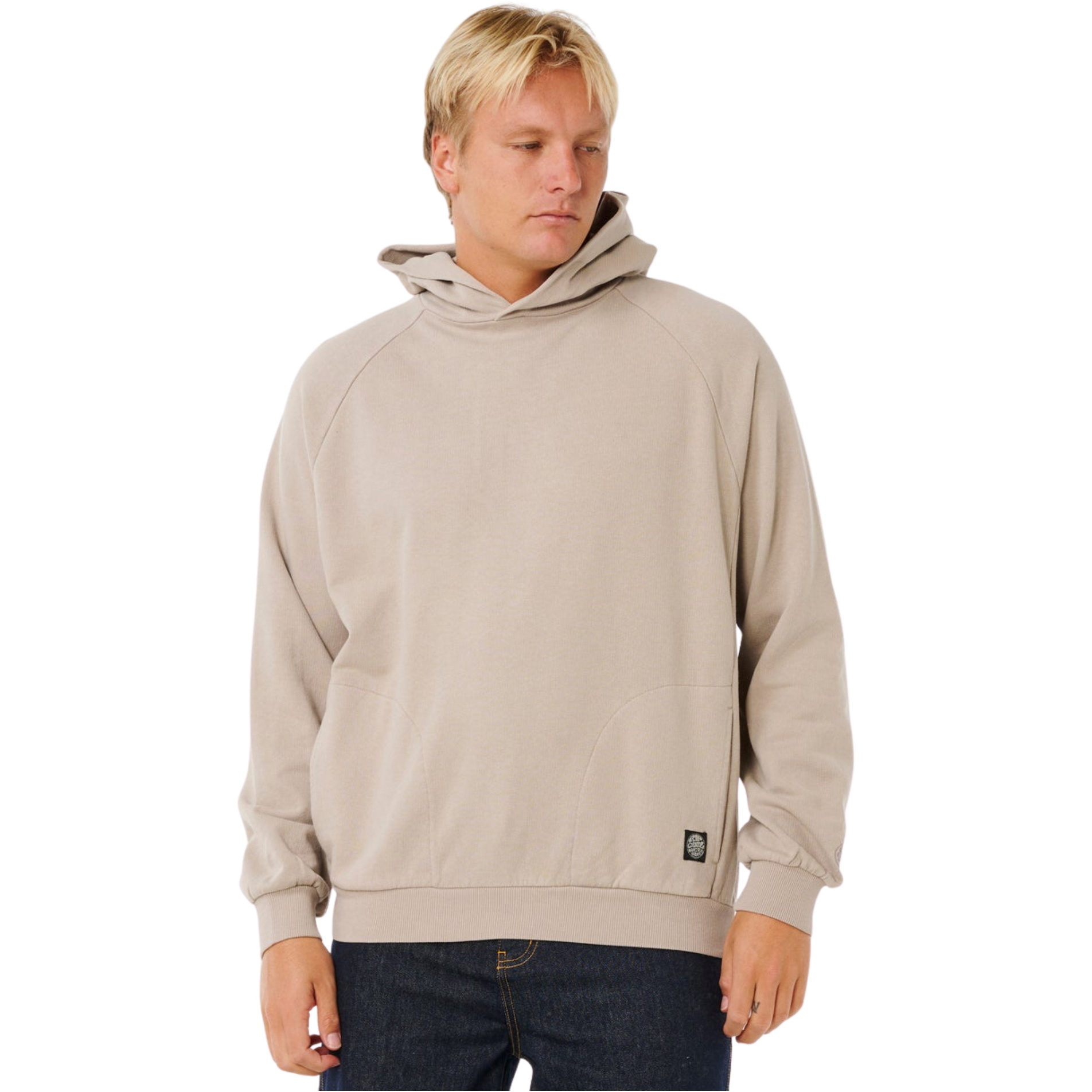 Rip Curl Mens Premium Surf Hoodie 0AWMFL - Stone